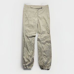 Mountain Equipment Co-Op MEC Hiking Tech Pants Women Sz 14 Beige / Tan Read